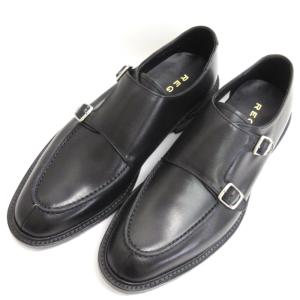 REGAL ダブル モンクストラップ シューズ ビジネスシューズ 03BR ブラック 26cm