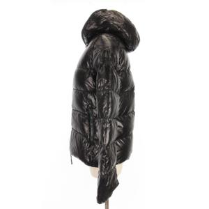 DUVETICA ティア Thia ダウン ジャケット ショート フルジップ 黒 ブラック 42 アウター 国内正規 GY11