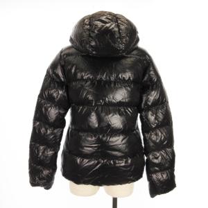 DUVETICA ティア Thia ダウン ジャケット ショート フルジップ 黒 ブラック 42 アウター 国内正規 GY11