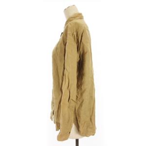 JOURNAL STANDARD L'ESSAGE シャツ ブラウス 長袖 リネン ベージュ GY11