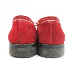 REGAL チロリアン シューズ スエード モカシン 23cm レッド 250131E 靴 GY11