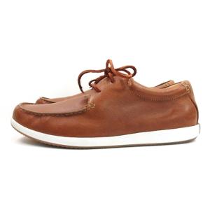 Clarks NEWTON ENERGY レザー デッキシューズ スニーカー 9.5 ベージュ