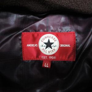 CONVERSE 中綿 ジャケット フェイクファー ブラウン LL 250131E