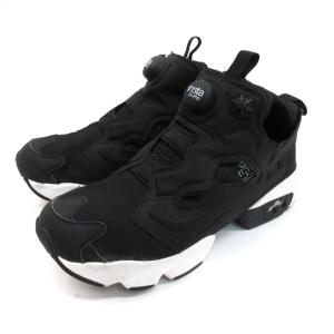 Reebok DV6985 INSTAPUMP FURY スニーカー 23.5cm ブラック 250131E 靴