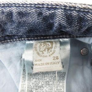 DIESEL THANAZ デニム パンツ ジーンズ ダメージ加工 28 インディゴブラック 250207E