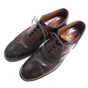 Alden ×Harrison's 974 コードバン ウィングチップシューズ