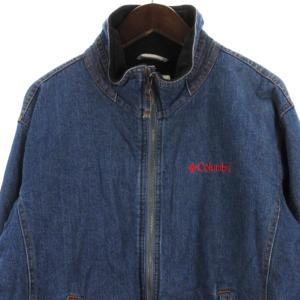 Columbia ロマビスタデニムジャケット 裏フリース ジップアップ PM3411 インディゴ L GY28