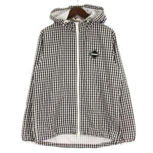 GINGHAM CHECK ZIP UP BLOUSON ギンガムチェック ジップ ブルゾン ジャケット フーディ FCRB-150020