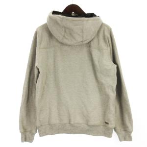 SOPHNET. THERMASTAT FRONT BUTTON SWEAT PARKA フロントボタン スウェットパーカー 裏起毛 グレー