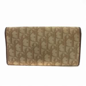 Dior トロッター 長財布 Christian Dior ディオール 財布 レディース ブランド トロッター 長