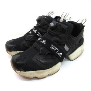 Reebok × ADIDAS INSTAPUMP FURY BOOST スニーカー FU9239 26cm ブラック 250306E 靴