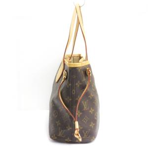 LOUIS VUITTON モノグラム ネヴァーフルPM トートバッグ M40155 フランス製 ブラウン系