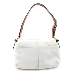COACH SoHo Buckle レザー ショルダーバッグ F13105 ホワイト 250317E 鞄