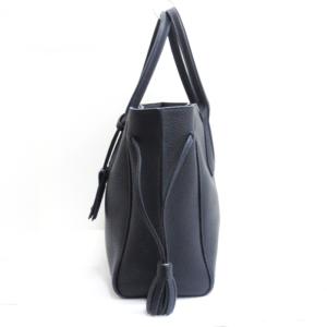 Longchamp ペネロペ トートバッグ タッセル ネイビー