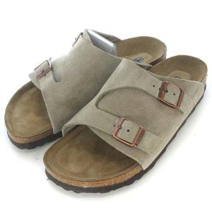 ZURICH チューリッヒ サンダル スエード レザー トープ 24.0cm