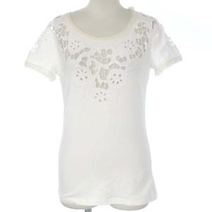 Ermanno Scervino Tシャツ カットソー プルオーバー レース 半袖 ホワイト 白 38