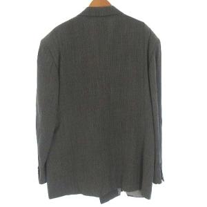 Christian Dior MONSIEUR ヴィンテージ ストライプテーラードジャケット カーキ