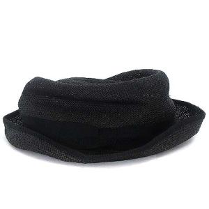Paul Harnden Shoemakers Pork Pie Hat ポークパイ ハット 麦わら帽子 リボン ブラック 黒 1