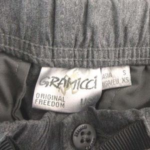 GRAMiCCi 8817-FDJ NN-PANTS JUST CUT ニューナロー パンツ ジャストカット ガゼットクロッチ ヘザーグレー