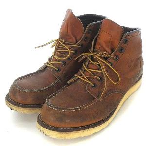 875 アイリッシュセッター ワーク ブーツ レースアップ モックトゥ レザー 04年製 ブラウン 茶 8.5 26.5