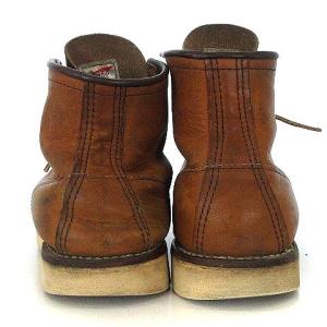RED WING 875 アイリッシュセッター ワーク ブーツ レースアップ モックトゥ レザー 04年製 ブラウン 茶 8.5 26.5