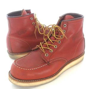 RED WING 8875 11年製 アイリッシュセッター ワーク ブーツ クラシック モックトゥ レザー 赤茶 26.0 シューズ 靴