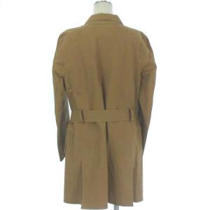 MACKINTOSH コート ステンカラー コットン ロング 34 ブラウン