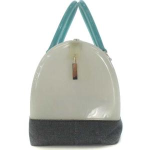 FURLA キャンディ ミニボストンバッグ オフホワイト