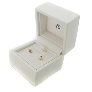 4℃ K18 0.04ct ダイヤモンド 一粒 スタッド ピアス 小粒 マイクロヌード セカンドピアス ゴールド