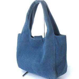 franche lippée デニム トート バッグ ハンド インディゴ ブルー