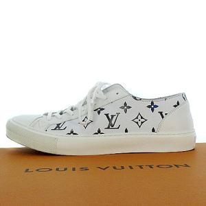 LOUIS VUITTON 2021SS タトゥーライン スニーカー モノグラム RU PVC 8 ホワイト 1A8KHO