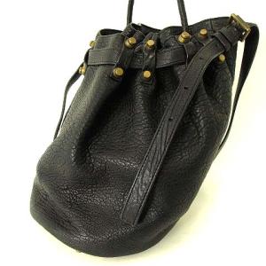 alexanderwang DIEGO DUMBO ショルダーバッグ 2WAY スタッズ ラムスキン ブラック