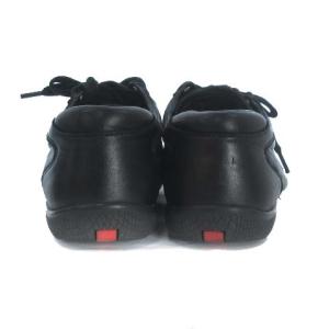 PRADA スニーカー ローカット レザー ロゴ 36.5 ブラック