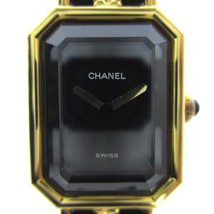 CHANEL PLAQUE OR G 20 M 1987 ヴィンテージ プルミエール L 腕時計 クォーツ