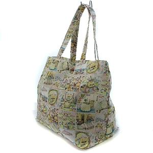 franche lippée yukiemon ユキエモン スーちゃんグラム トート バッグ キャンバス ネコ 総柄 ピンク