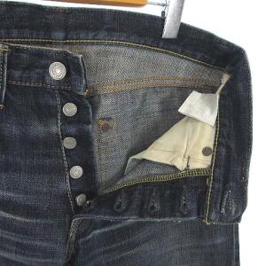 桃太郎ジーンズ MOMOTARO JEANS 出陣 デニムパンツ ジーンズ ストレート ピンク耳 インディゴ W29