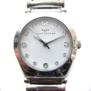 MBM3052 腕時計 ラウンドロゴ クォーツ SS 白文字盤 シルバーカラー 銀色