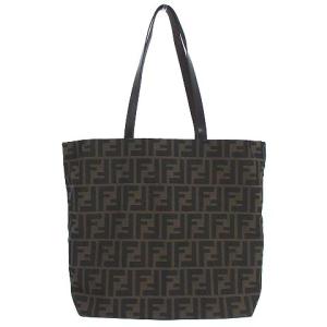 FENDI 15978-1-009 ズッカ柄 トートバッグ茶