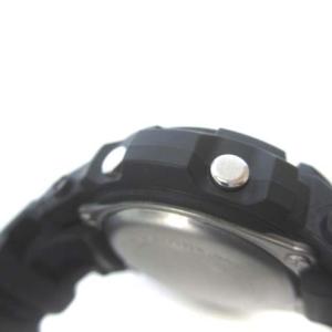 CASIO G-SHOCK AW-590 腕時計 アナデジ クォーツ SS 黒文字盤 ブラック 黒