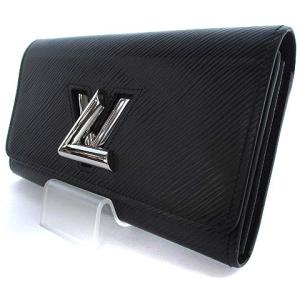 LOUIS VUITTON M68309 20年製 エピ ポルトフォイユ ツイスト レザー 長財布 黒