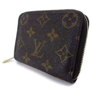 LOUIS VUITTON M60067 モノグラム ジッピーコインパース コインケース ラウンドファスナー ブラウン