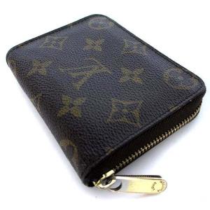 LOUIS VUITTON M60067 モノグラム ジッピーコインパース コインケース ラウンドファスナー ブラウン
