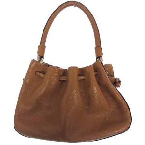 kate spade new york ロゴプレートワンショルダーバッグ ブラウン