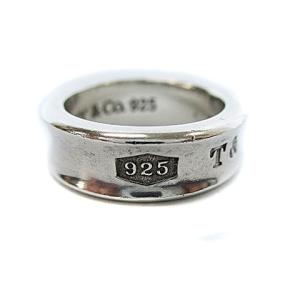 TIFFANY&Co. 1837 リング ミディアム幅 11.5号 925 シルバー