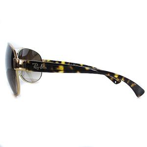 Ray-Ban RB3386 001 アビエーター サングラス 茶
