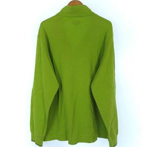 Supreme 17AW World Famous Half Zip Pullover プルオーバー M 黄緑