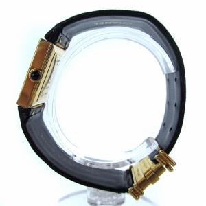 CHANEL H0101 マドモアゼル K18YG ラムスキン マトラッセ レザー クォーツ 腕時計