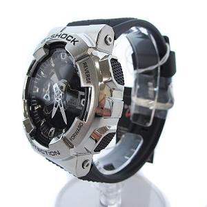 CASIO G-SHOCK GM-110-1ADR MATEL COVERED 腕時計 クォーツ アナデジ ブラック