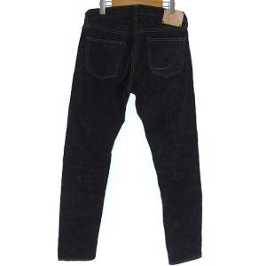 桃太郎ジーンズ MOMOTARO JEANS G015-MZ 銅丹レーベル 14.7oz デニムパンツ 特濃 ナロー ワンウォッシュ ピンク耳