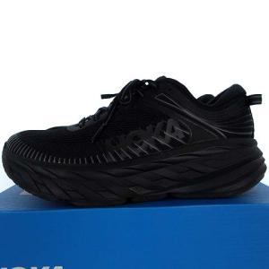 HOKA ONE ONE 1110518 BBLC M BONDI 7 ランニングシューズ スニーカー 7 25.0 ブラック